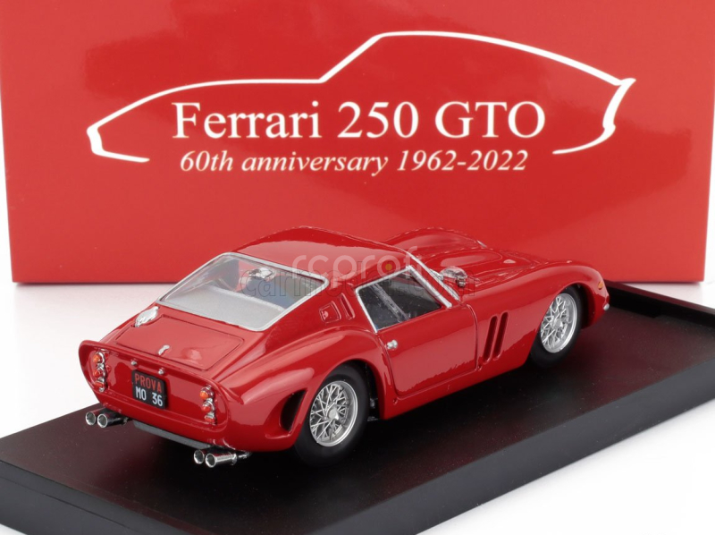 Brumm Ferrari 250 Gto Coupe Prova Modena 1962 1:43 Red