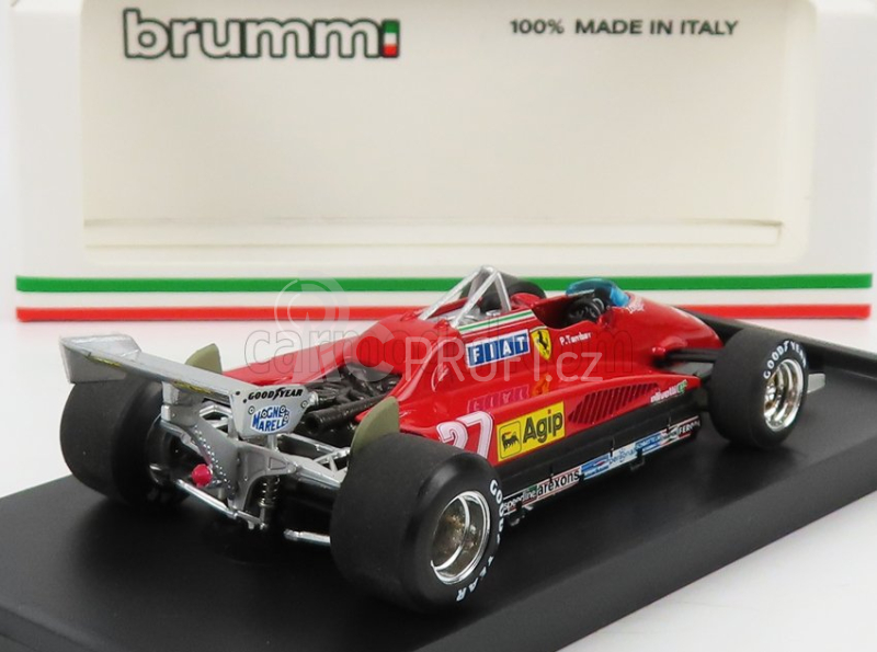 Brumm Ferrari F1  126 C2 Italy Gp 1982 N 27 Patrick Tambay 1:43 Red