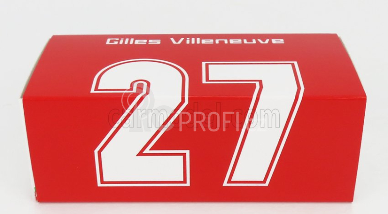 Brumm Ferrari F1  126c2 N 27 Brazilian Gp 1982 Gilles Villeneuve 1:43 Red