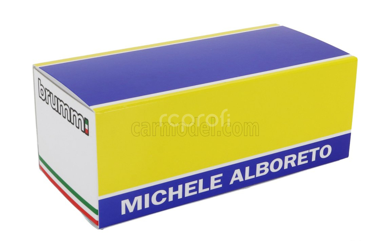 Brumm Ferrari F1 126c4 N 27 Winner Belgium Gp 1984 Michele Alboreto - With Driver Figure 1:43 Červená Černá
