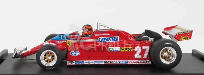 Brumm Ferrari F1 126ck Turbo N 27 1:43, červená