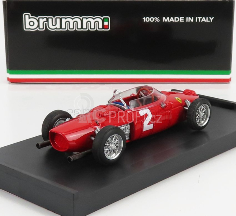Brumm Ferrari F1  156 N 2 Winner Usa Gp Phil Hill 1961 World Champion 1:43 Red