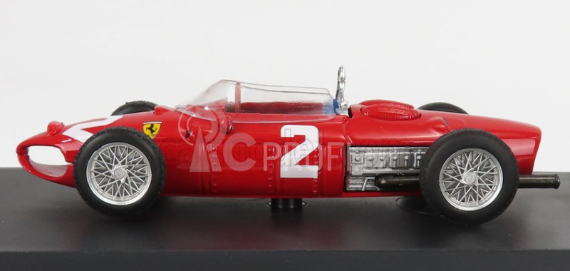 Brumm Ferrari F1  156 N 2 Winner Usa Gp Phil Hill 1961 World Champion 1:43 Red