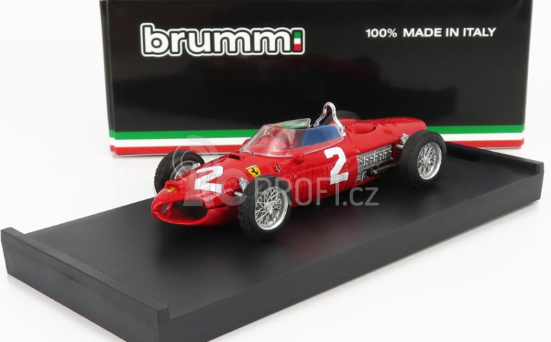 Brumm Ferrari F1  156 N 2 Winner Usa Gp Phil Hill 1961 World Champion 1:43 Red