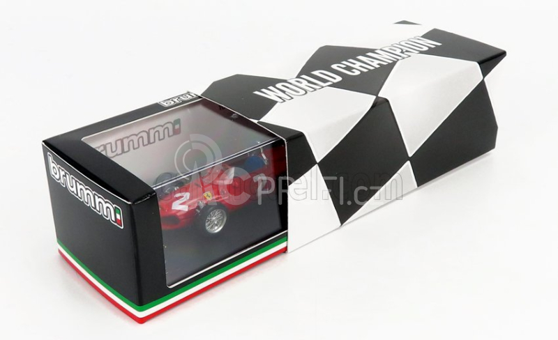 Brumm Ferrari F1  156 N 2 Winner Usa Gp Phil Hill 1961 World Champion 1:43 Red