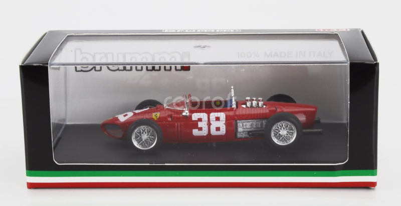 Brumm Ferrari F1  156 N 38 World Champion 3rd Monaco Gp 1961 Phil Hill 1:43 Red