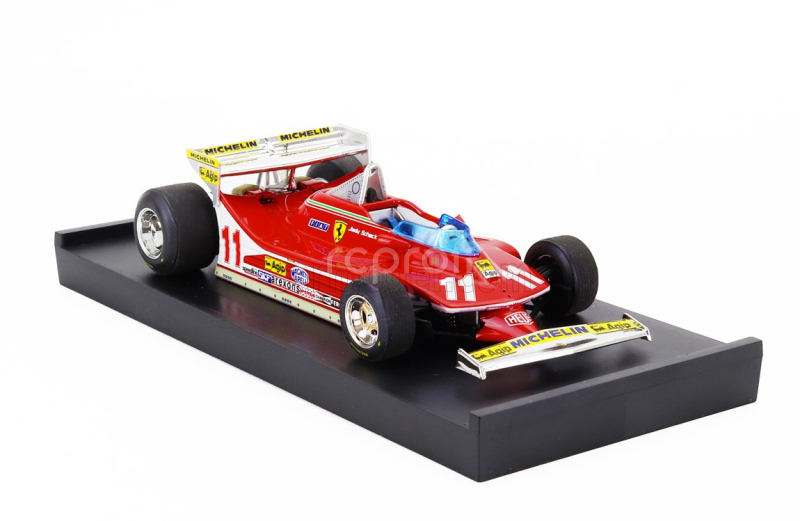 Brumm Ferrari F1  312t4 N 11 World Champion Winner Monaco Gp 1979 Jody Scheckter 1:43 Red