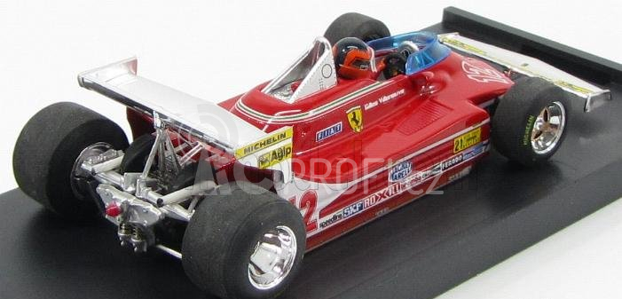 Brumm Ferrari F1  312t4 N 12 1:43, červená