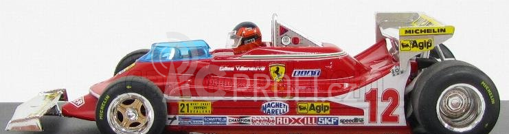 Brumm Ferrari F1  312t4 N 12 1:43, červená