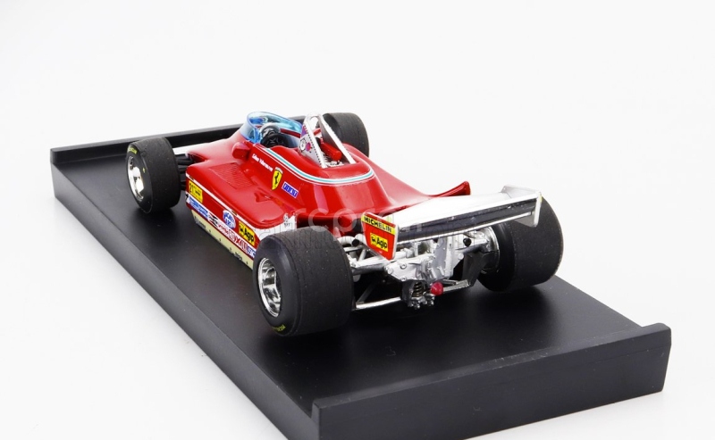 Brumm Ferrari F1  312t4 N 12 Winner Usa Ovest Gp 1979 Gilles Villeneuve 1:43 Red