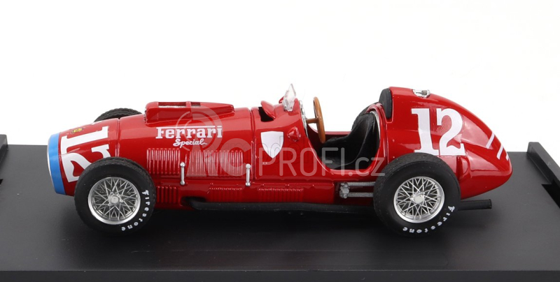 Brumm Ferrari F1  375 Indianapolis N 12 1952 A.ascari - Rookie Test 1:43 Red