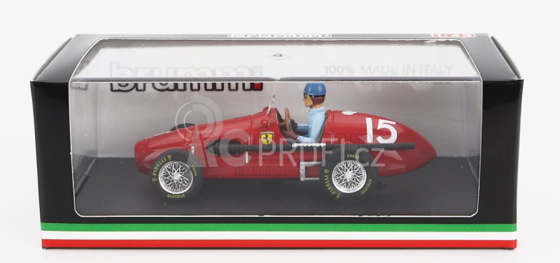 Brumm Ferrari F1 500 F2 N 15 1:43, červená