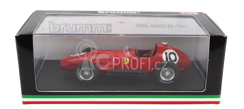Brumm Ferrari F1  801 N 10 3rd British Gp 1957 M.hawthorn 1:43 Red