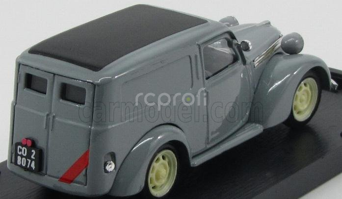 Brumm Fiat 1100 E Van 1949 1:43 Šedá Černá