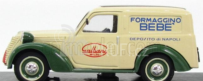 Brumm Fiat 1100 Dodávka Galbani Melzo Milano Deposito Di Napoli 1950 1:43
