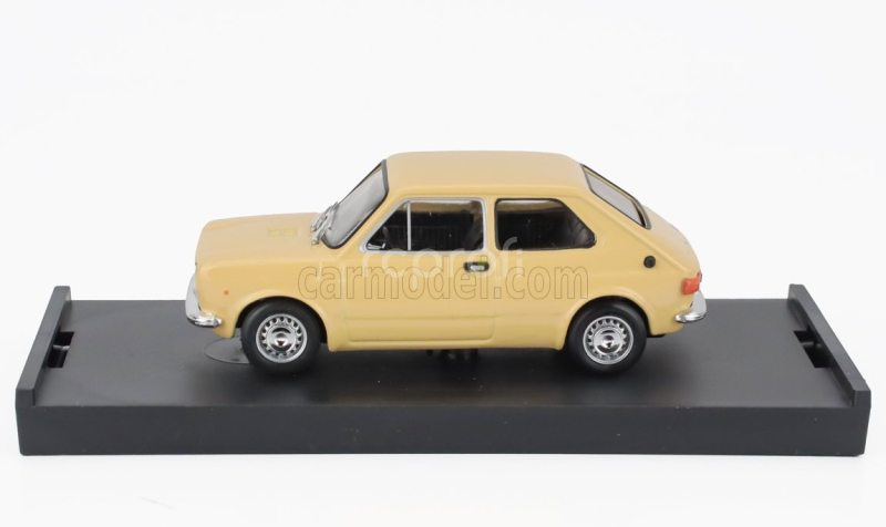Brumm Fiat 127 1-series 1971 - Black Interior 1:43 Giallo Tahiti - Žlutá