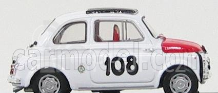 Brumm Fiat 500 595 Abarth N 108 1:43, bílá