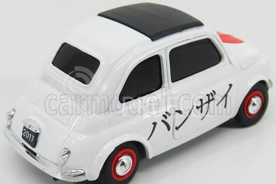 Brumm Fiat 500 Brums Banzai 2017 1:43 Bílá