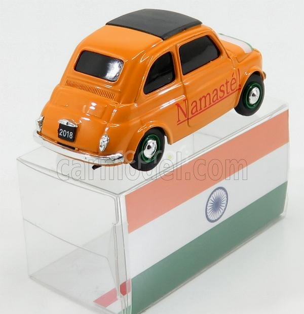 Brumm Fiat 500 Brums India - Namaste' ! 1:43 Žlutá