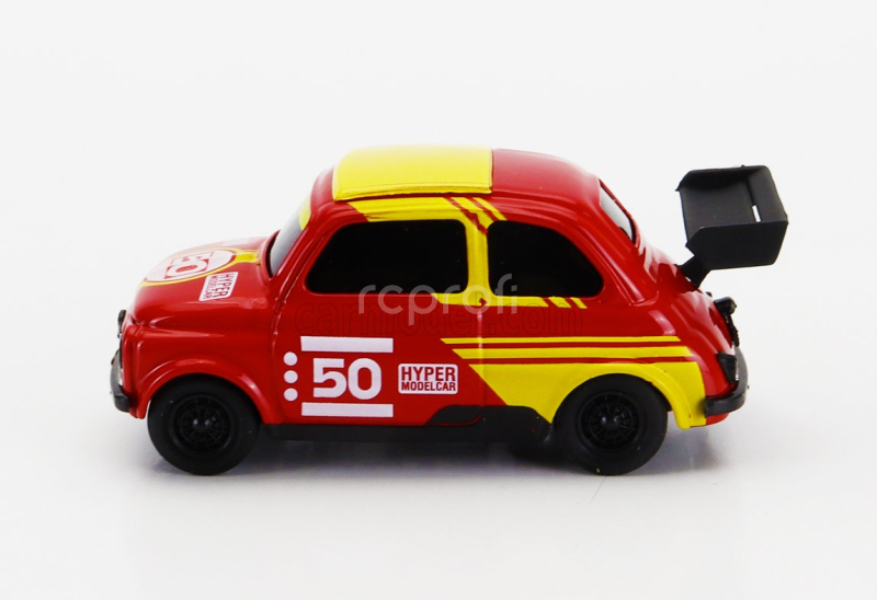 Brumm Fiat 500 Brums N 50 Hm Hyper Modelcar 2024 1:43 Červená Žlutá Černá