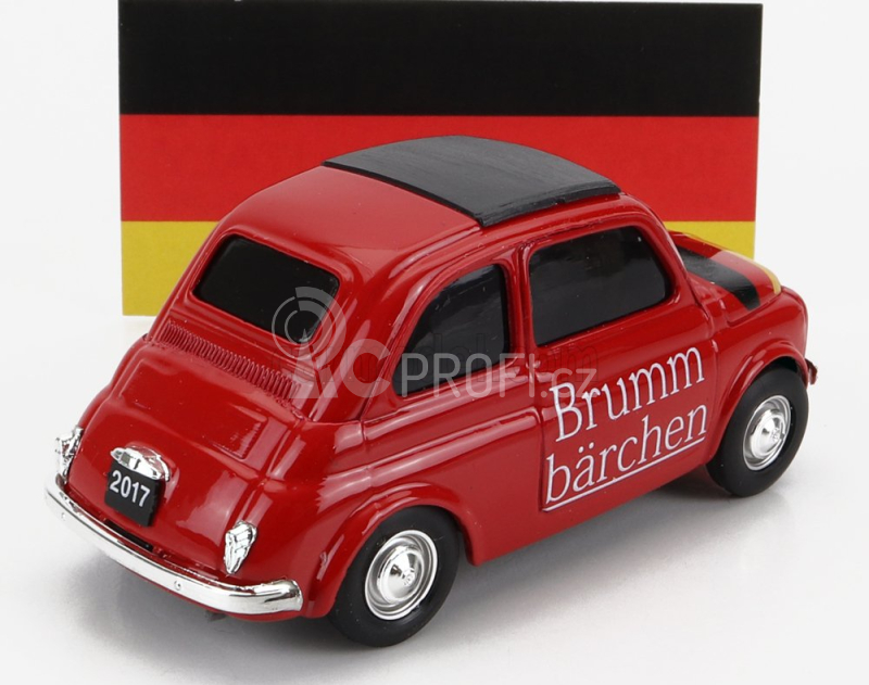 Brumm Fiat 500 Germania Wunderbar! - Brummbarchen! 1:43 Red