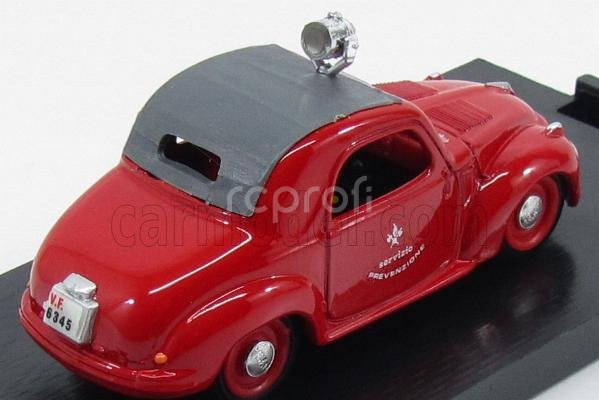 Brumm Fiat 500c Topolino Vigili Del Fuoco 1936 1:43 Red