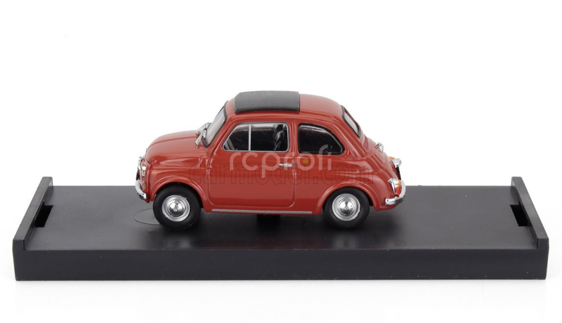 Brumm Fiat 500f Tetto Chiuso - Closed 1965 1:43 Rosso Medio