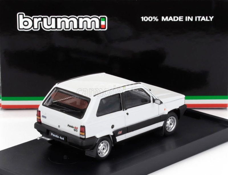 Brumm Fiat Panda 4x4 Supernova 1986 1:43 Bílá
