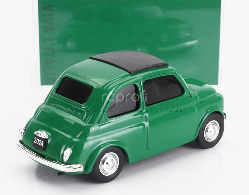 Brumm Fiat Set 3x 500 1965 - Viva L'italia - Giornata Dell' Unita' Nazionale E Delle Forze Armate 1:43 Zelená Bílá Červená
