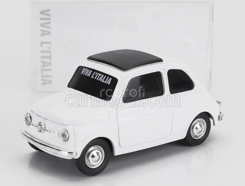 Brumm Fiat Set 3x 500 1965 - Viva L'italia - Giornata Dell' Unita' Nazionale E Delle Forze Armate 1:43 Zelená Bílá Červená