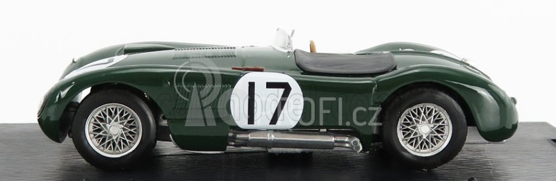 Brumm Jaguar C-type 3.4l S6 Team Jaguar Cars Ltd N 17 1:43, zelená