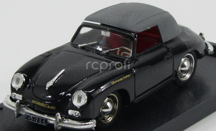 Brumm Porsche 356 Spider Closed 1950 1:43 Black