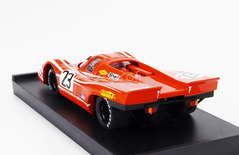 Brumm Porsche 917k 4.9l Team Salzburg N 23 Winner 24h Le Mans 1970 Hans Herrmann - Richard Attwood 1:43 Červená Bílá