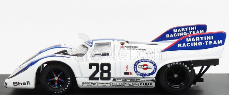 Brumm Porsche 917k Martini Racing Team N 28 1:43, bílá