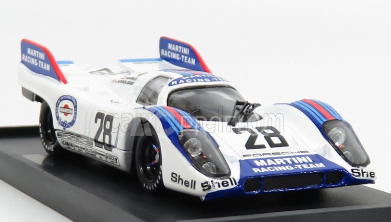 Brumm Porsche 917k Martini Racing Team N 28 1:43, bílá