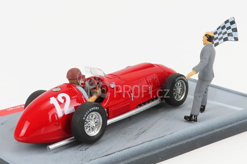 Brumm prom Ferrari F1  375 N 12 1:43, červená