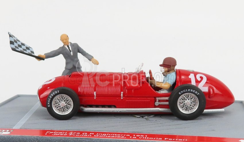 Brumm prom Ferrari F1  375 N 12 1:43, červená