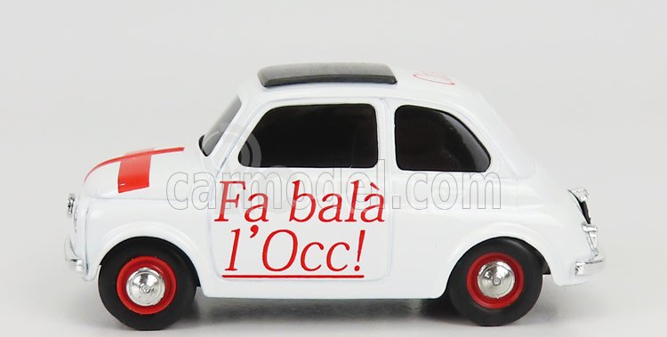 Brumm prom Fiat 500 1965 1:43, bílá