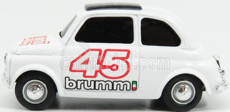 Brumm prom Fiat 500 Brums 45th Anniversary 1:43 Bílá