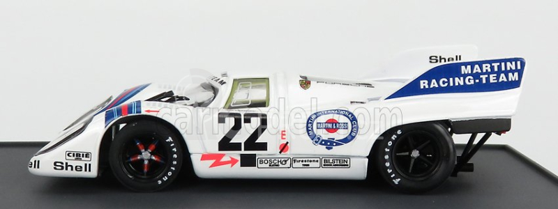Brumm prom Porsche 917k Team Martini Racing N 22 1:43, bílá