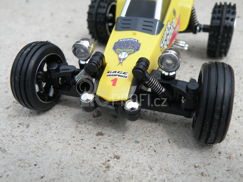 RC AUTO BUGGY KART, žlutá