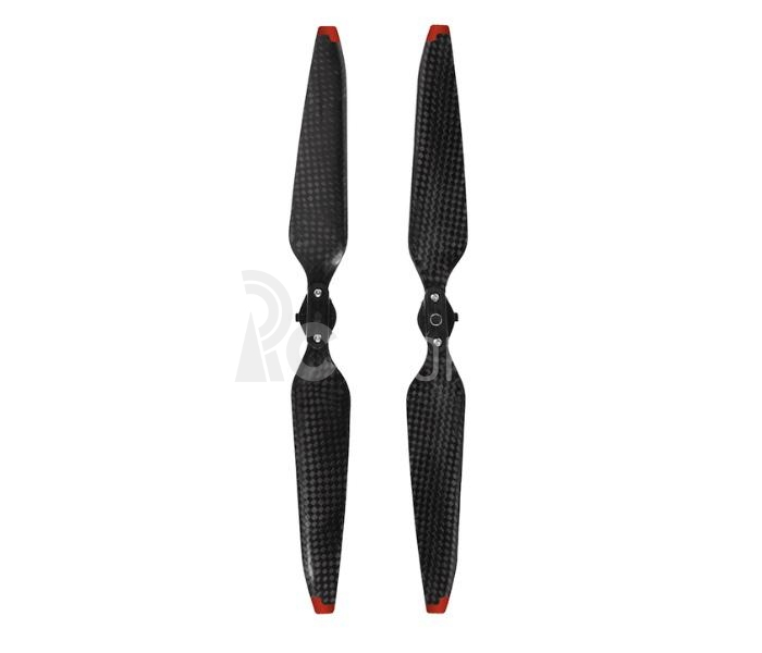 Carbon Fiber Vrtule Low-Noise - pár (Mavic 3) (Orange Tips 2ks)