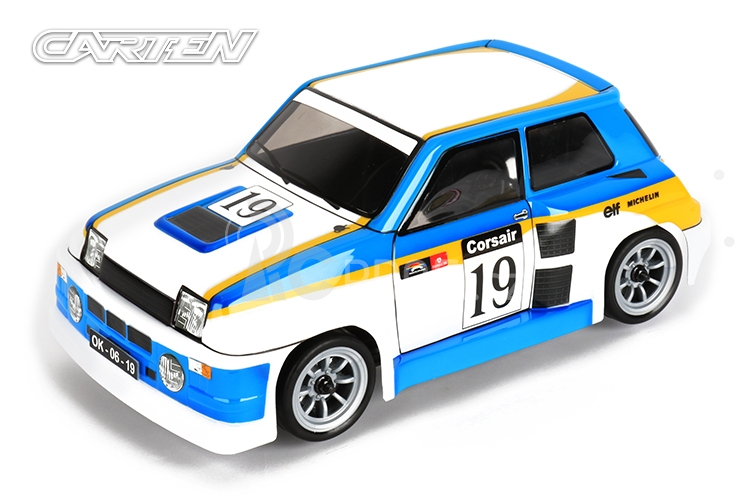 CARTEN R5 TURBO 1/10 M-Chassis lexanová karoserie