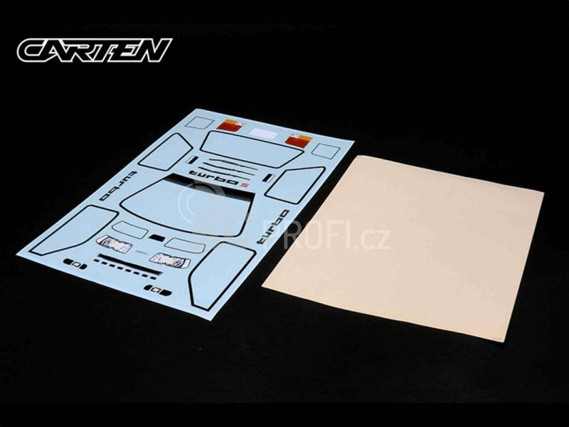 CARTEN STARLET 1/10 M-Chassis 225mm lexanová karoserie