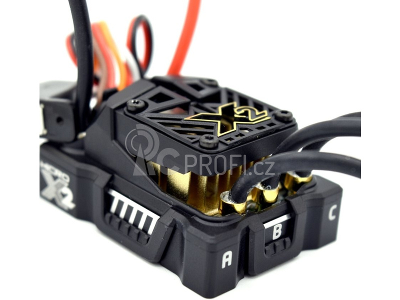 Castle motor 1010 4400ot/V senzored, reg. Mamba Micro X2 (4.0mm)