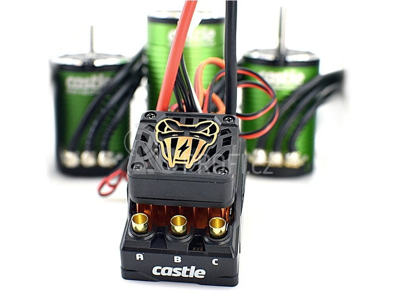 Castle motor 1406 2850ot/V senzored, reg. Copperhead