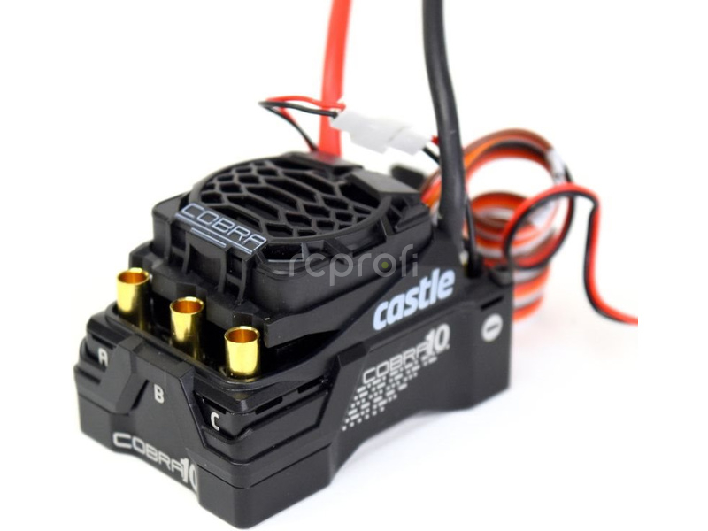 Castle motor 1406 3800ot/V senzored, reg. Cobra 10