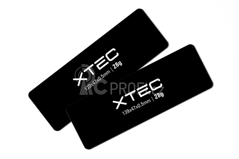 CCL Battery závaží - 139x47x0,5mm - 28g