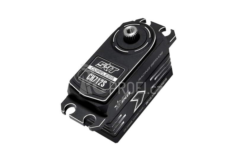 CH712S SSR HiVOLT CORELESS Digital servo LOW PROFILE (12,6 kg-0,049s/60°)