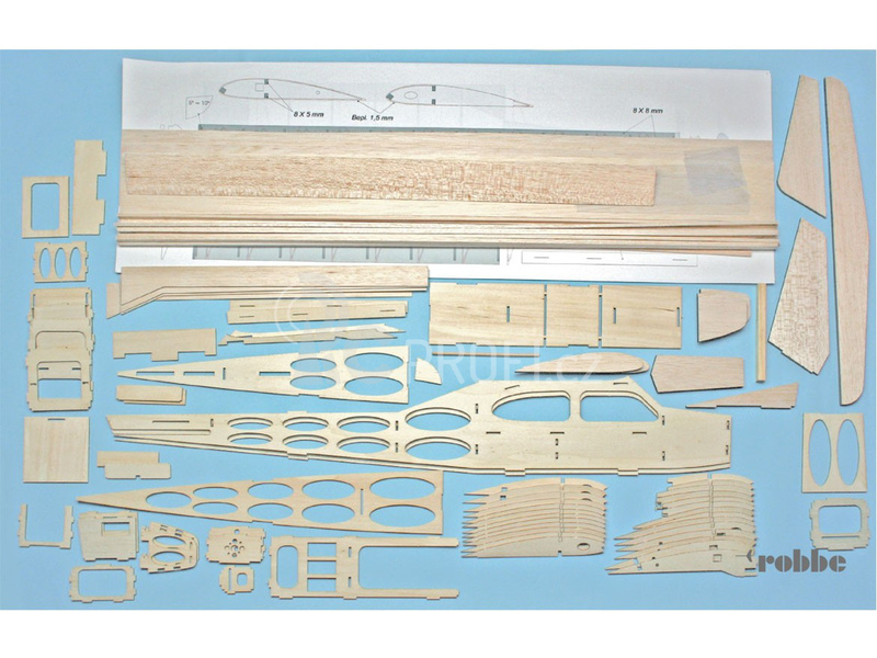 RC letadlo Charter Classic 1.5m Kit